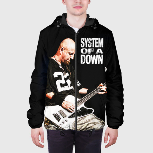 Мужская куртка 3D с принтом System of a Down, вид сбоку #3
