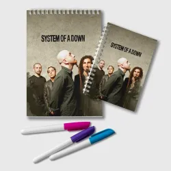 Блокнот System of a Down