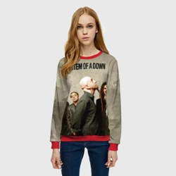 Женский свитшот 3D System of a Down - фото 2