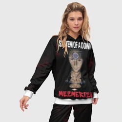 Женский костюм с толстовкой 3D System of a Down - фото 2