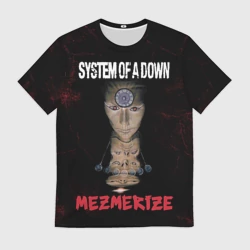 Мужская футболка 3D System of a Down
