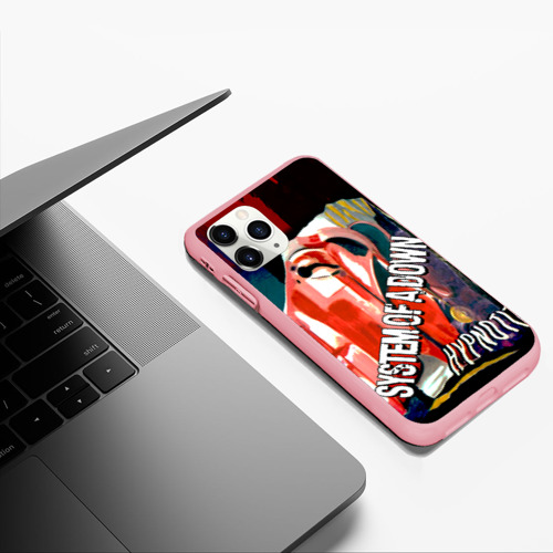 Чехол для iPhone 11 Pro Max матовый с принтом System of a Down, фото #5
