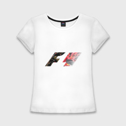 Женская футболка хлопок Slim Formula 1