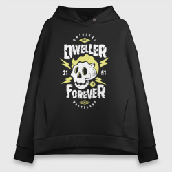 Женское худи Oversize хлопок Dweller Forever