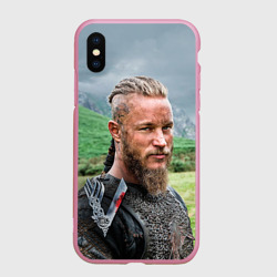 Чехол для iPhone XS Max матовый Рагнар Лодброк