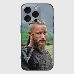 Чехол для iPhone 16 Pro Max силиконовый с защитой камеры Рагнар Лодброк