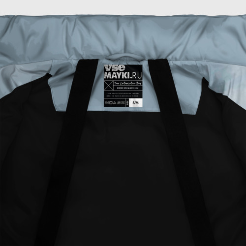 Женская зимняя куртка Oversize Рагнар Лодброк, цвет черный - фото 7