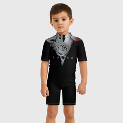 Детский купальный костюм 3D Эмблема Викингов - фото 2