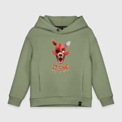 Детское худи Oversize хлопок Five nights at Freddy's Foxy