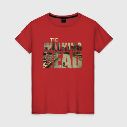Женская футболка хлопок The Walking Dead