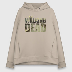 Женское худи Oversize хлопок The Walking Dead