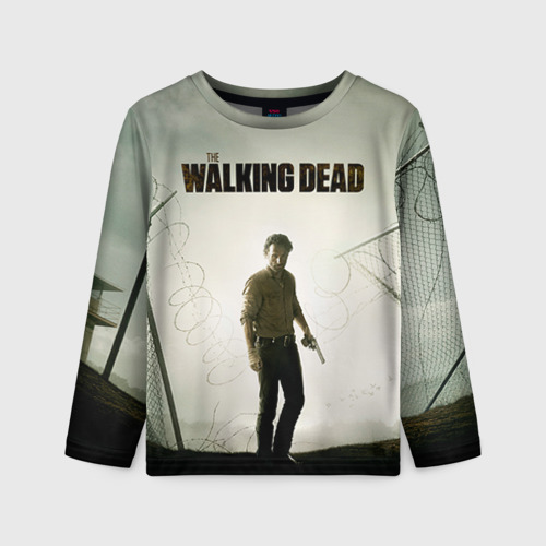 Детский лонгслив 3D The Walking Dead, цвет 3D печать