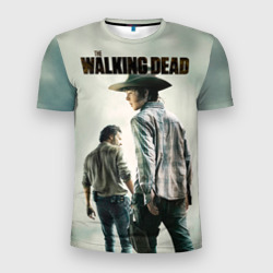 Мужская футболка 3D Slim The Walking Dead