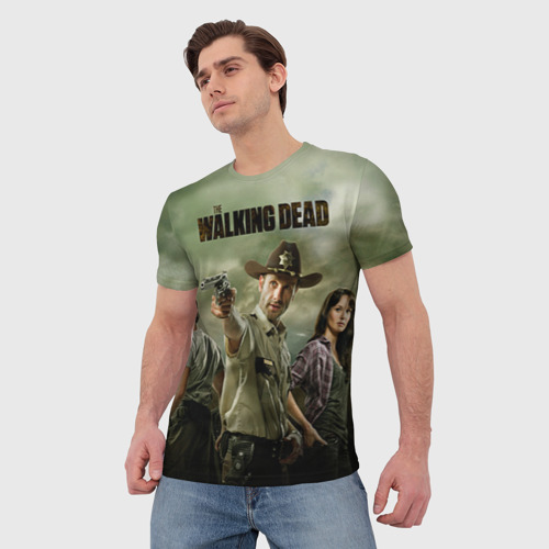 Мужская футболка 3D The Walking Dead, цвет 3D печать - фото 3