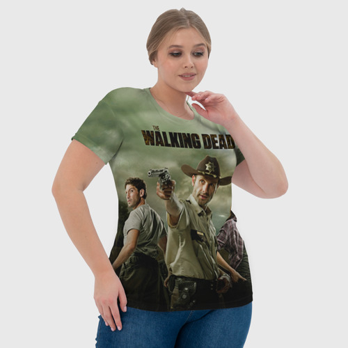 Женская футболка 3D с принтом The Walking Dead, фото #4