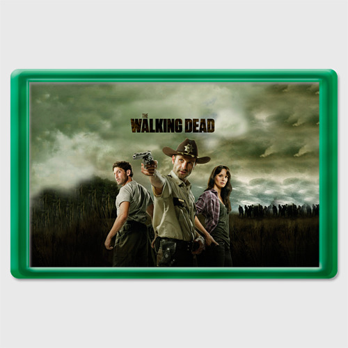 Магнит 45*70 The Walking Dead, цвет зеленый