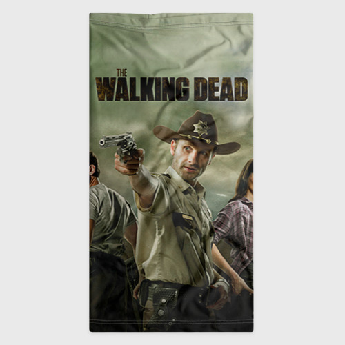 Бандана-труба 3D The Walking Dead, цвет 3D печать - фото 7