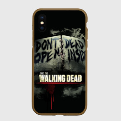 Чехол для iPhone XS Max матовый The Walking Dead