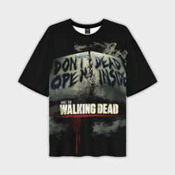 Мужская футболка oversize 3D The Walking Dead