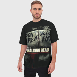 Мужская футболка oversize 3D The Walking Dead - фото 2