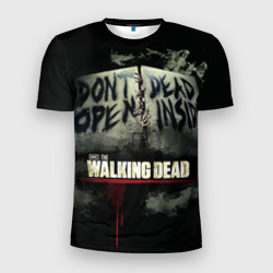 Мужская футболка 3D Slim The Walking Dead