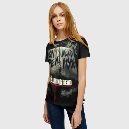 Женская футболка 3D The Walking Dead, цвет 3D печать - фото 3
