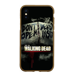 Чехол для iPhone XS Max матовый The Walking Dead