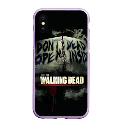 Чехол для iPhone XS Max матовый The Walking Dead