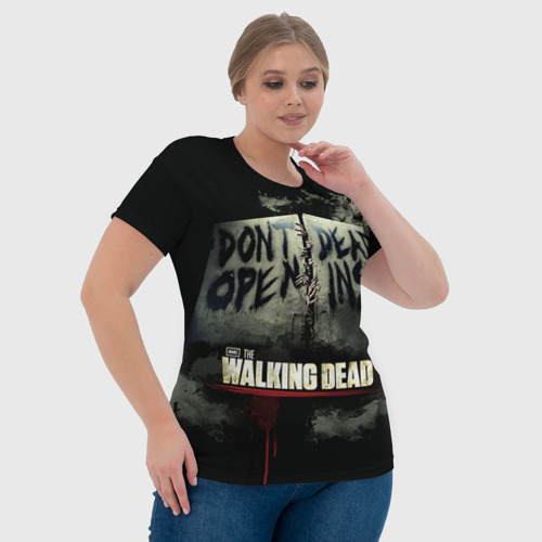 Женская футболка 3D The Walking Dead, цвет 3D печать - фото 6