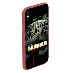 Чехол для iPhone XS Max матовый The Walking Dead - фото 2