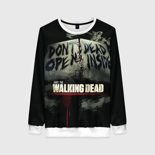 Женский свитшот 3D The Walking Dead, цвет 3D печать