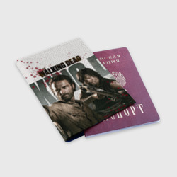 Обложка для паспорта матовая кожа The Walking Dead - фото 2