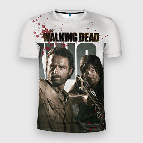 Мужская футболка 3D Slim The Walking Dead, цвет 3D печать