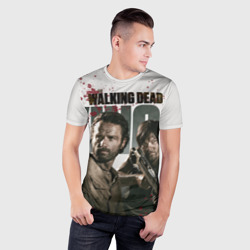 Мужская футболка 3D Slim The Walking Dead - фото 2