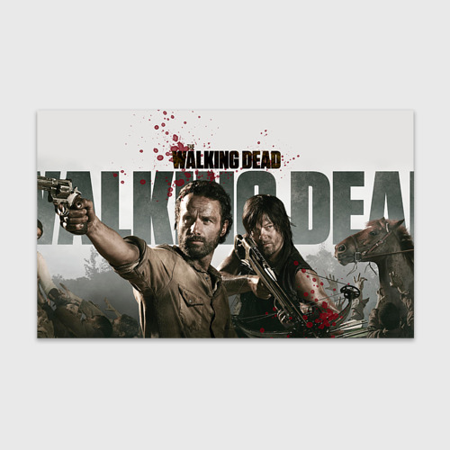 Бумага для упаковки 3D The Walking Dead