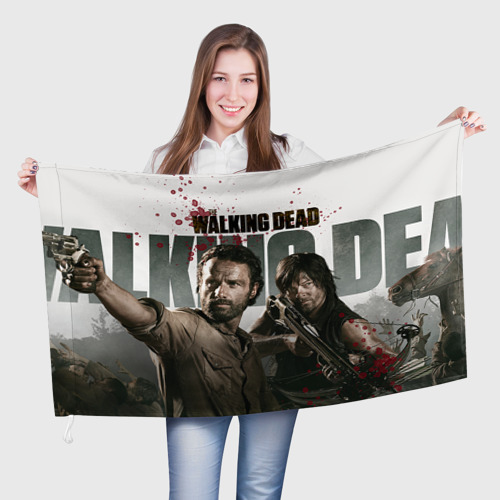 Флаг 3D The Walking Dead