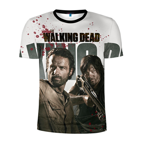 Мужская футболка 3D спортивная The Walking Dead Фото 01 Мужская футболка 3D спортивная The Walking Dead Фото 01