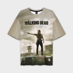 Мужская футболка oversize 3D The Walking Dead