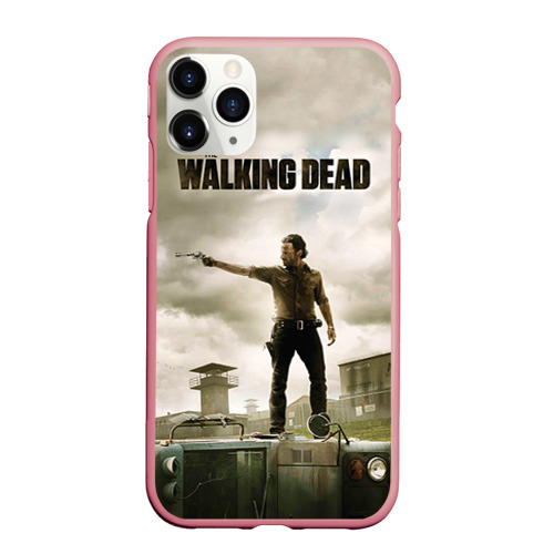 Чехол для iPhone 11 Pro Max матовый The Walking Dead, цвет баблгам