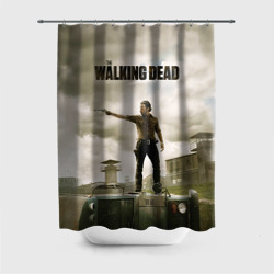 Штора 3D для ванной The Walking Dead