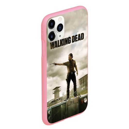 Чехол для iPhone 11 Pro Max матовый The Walking Dead, цвет баблгам - фото 3