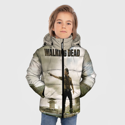 Зимняя куртка для мальчиков 3D The Walking Dead, цвет черный - фото 3