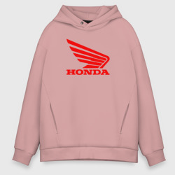 Мужское худи Oversize хлопок Honda Red