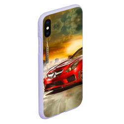 Чехол для iPhone XS Max матовый Mercedes - фото 2