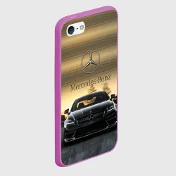 Чехол для iPhone 5/5S матовый Mercedes - фото 2