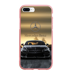 Чехол для iPhone 7Plus/8 Plus матовый Mercedes