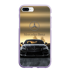 Чехол для iPhone 7Plus/8 Plus матовый Mercedes