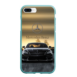 Чехол для iPhone 7Plus/8 Plus матовый Mercedes