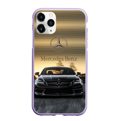 Чехол для iPhone 11 Pro матовый Mercedes