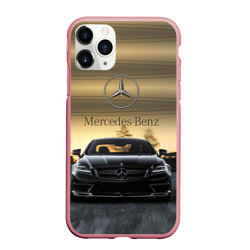 Чехол для iPhone 11 Pro Max матовый Mercedes